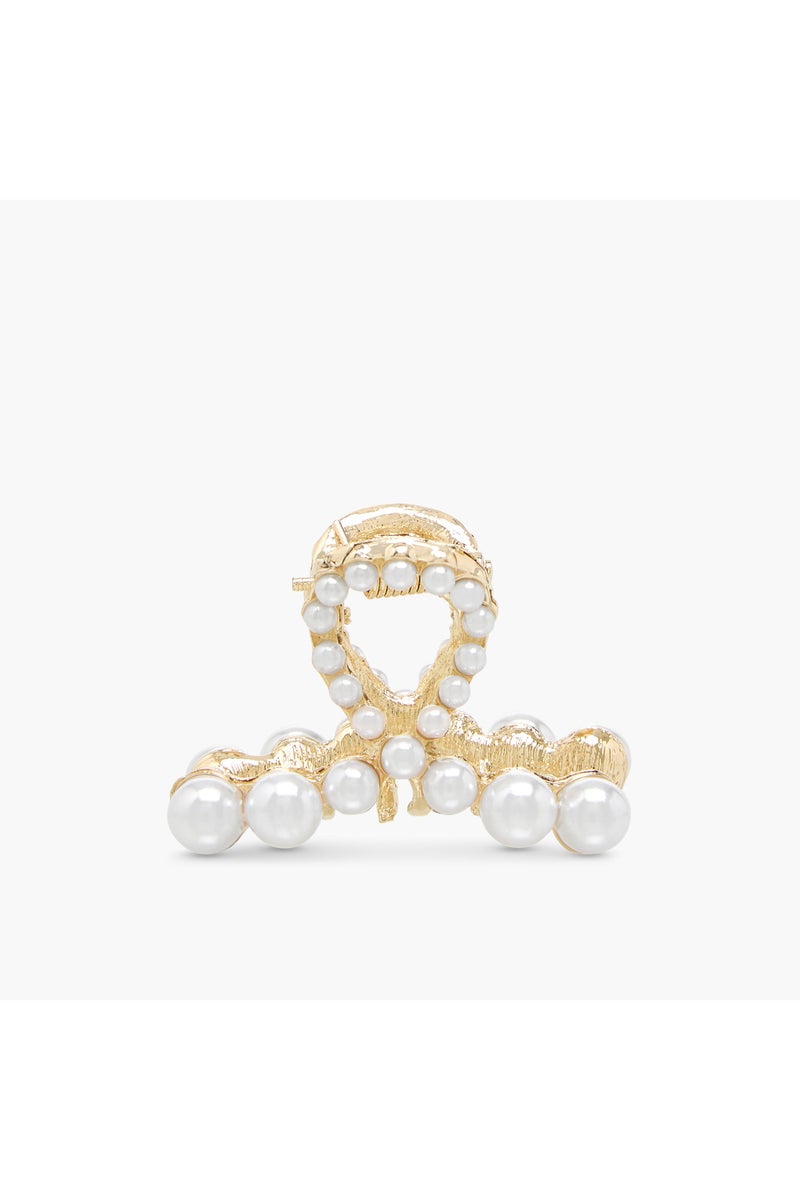 LIFESTYLE Metal Embellished Hair Clamp - Image 1
